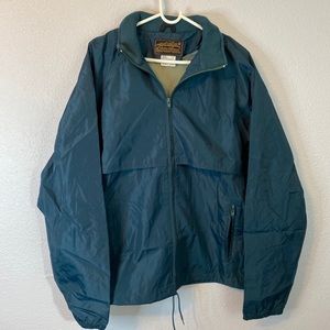 Vintage Eddie Bauer Windshell Hoodie Rain Jacket